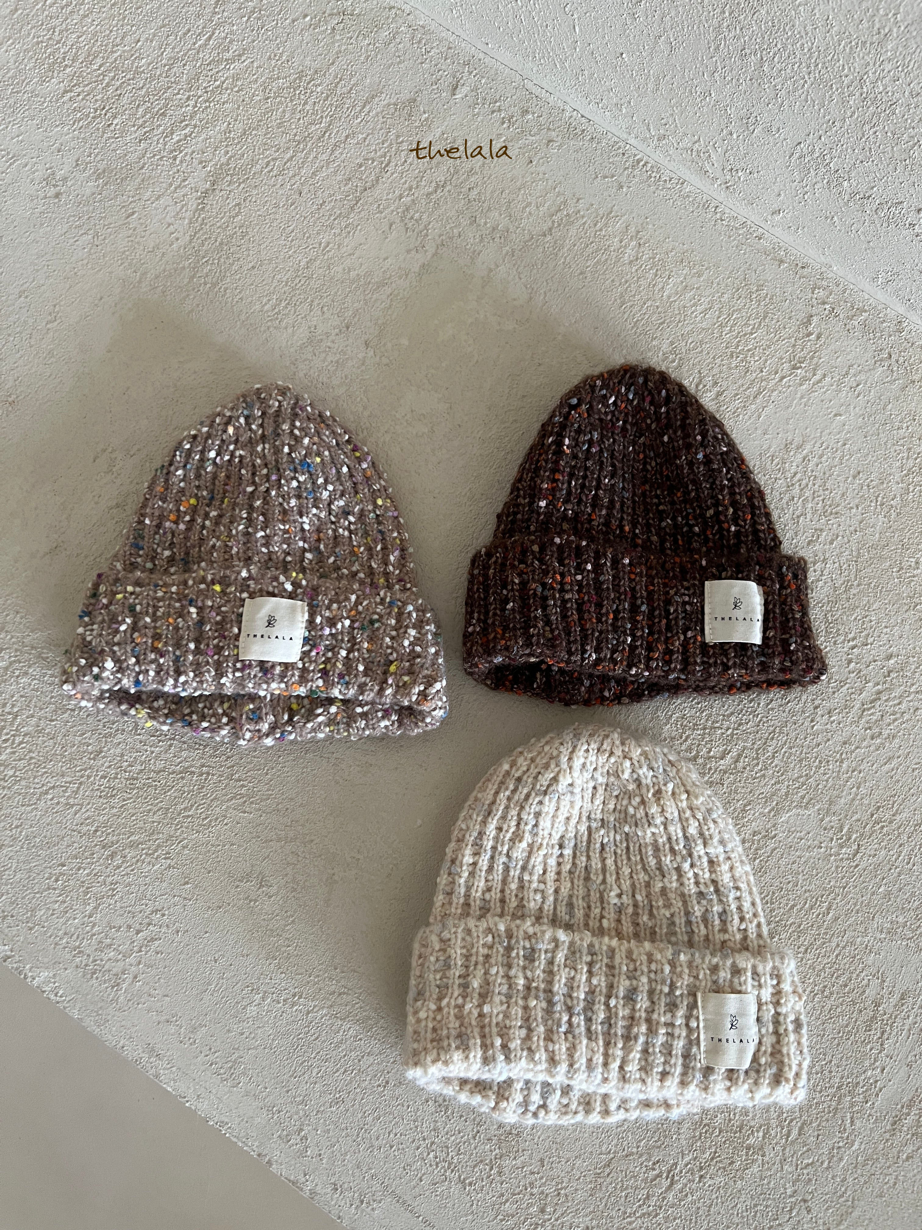 ［thelala］Mix beanie