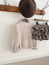 Chloe ribbon cancan pants