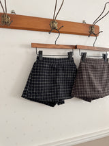 Miel check culotte pants