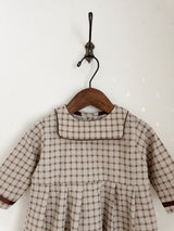 Brunette check one-piece (kids)