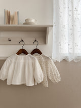 Shirring smock blouse