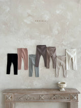 ［thelala］Daily rib leggings