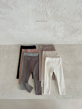 ［thelala］Daily rib leggings