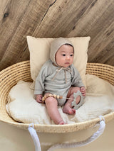 *Noeul.made* french rib rompers