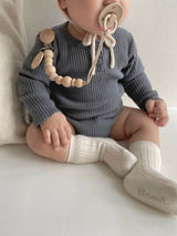 *Noeul.made* french rib rompers