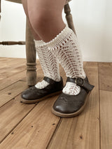 ［condor］Perle openwork knee socks