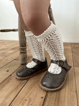 ［condor］Perle openwork knee socks