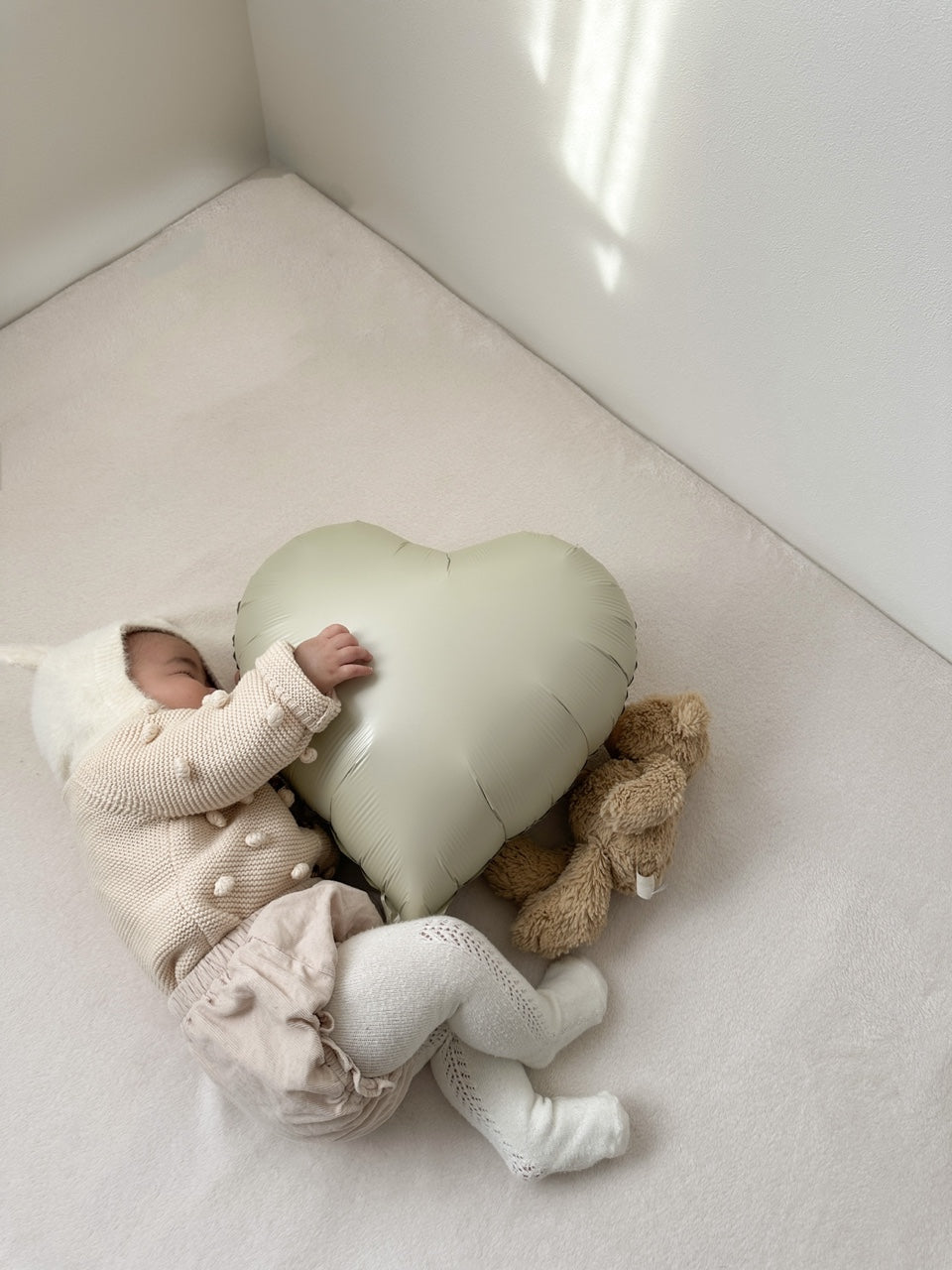 Heart balloon set