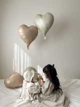 Heart balloon set