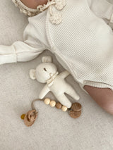 Best friend bear rattle(eyelet)