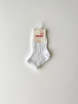 ［condor］Perle openwork short socks B