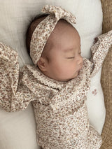 Floral newborn set