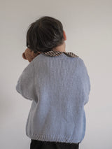 Cable knit cardigan