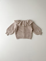 Karlie ruffle knit