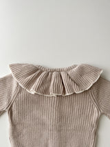 Karlie ruffle knit