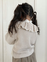 Karlie ruffle knit