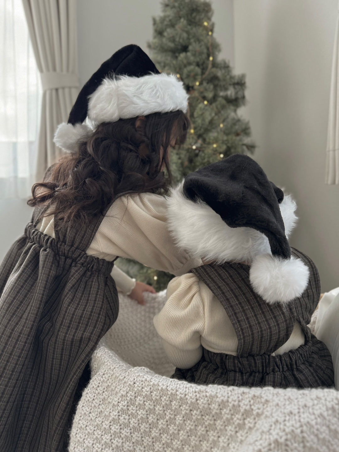 Black santa hat