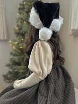 Black santa hat