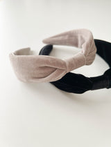 Velvet headband