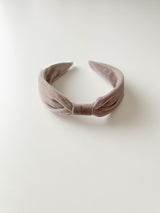 Velvet headband