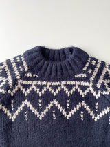 Mohair knit pullover