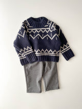 Mohair knit pullover