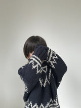 Mohair knit pullover