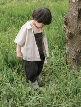 Side pocket stripe shirt