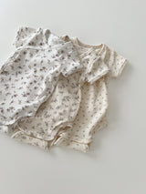 Hellen newborn flower rompers