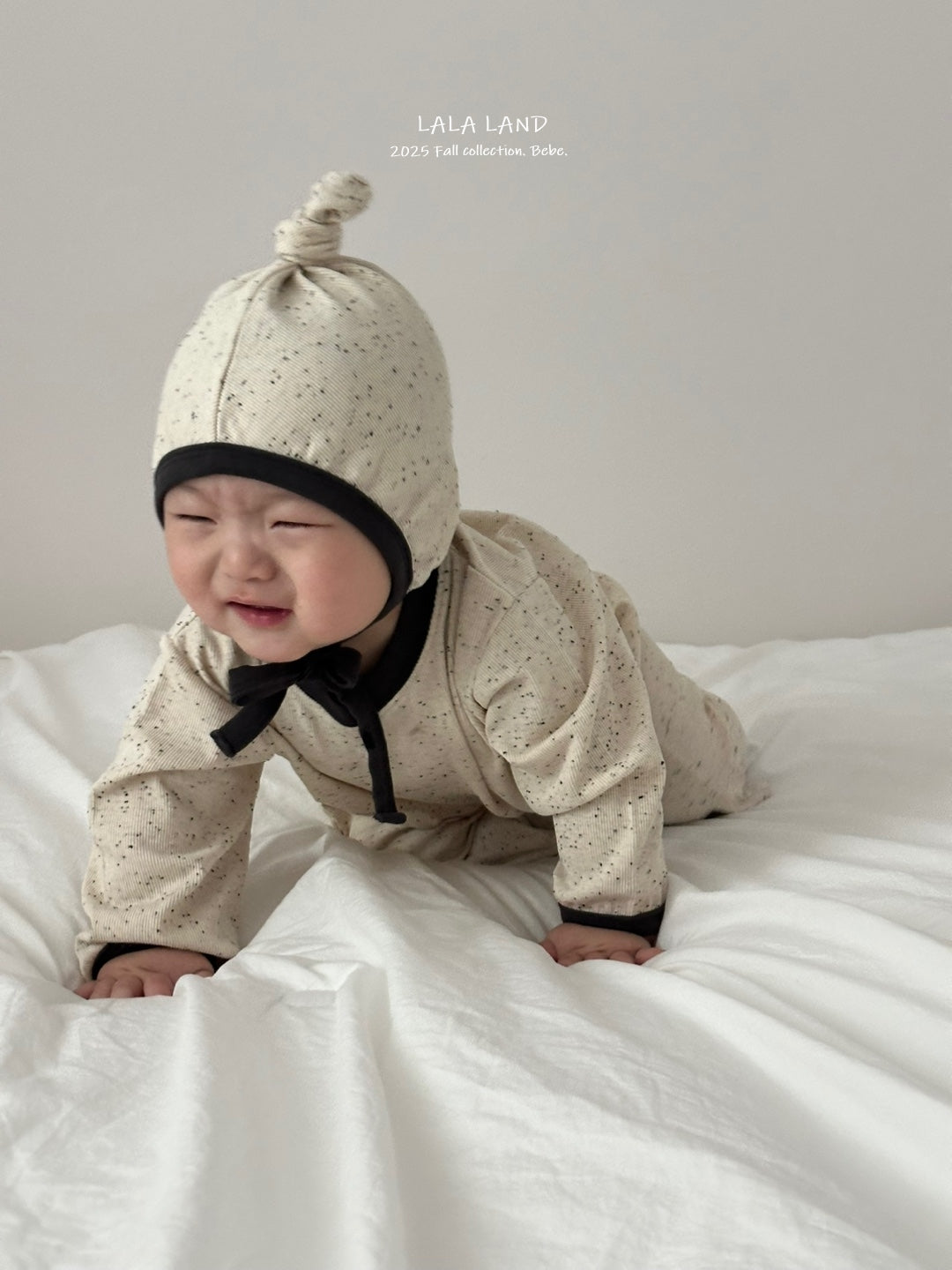 ［Lala land］Trio suit & bonnet set (baby)