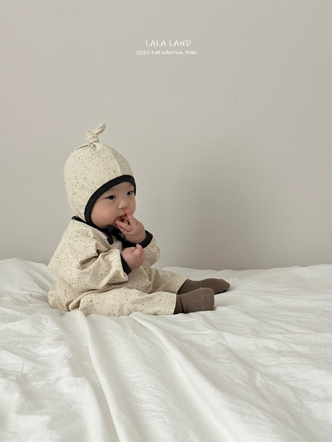 ［Lala land］Trio suit & bonnet set (baby)