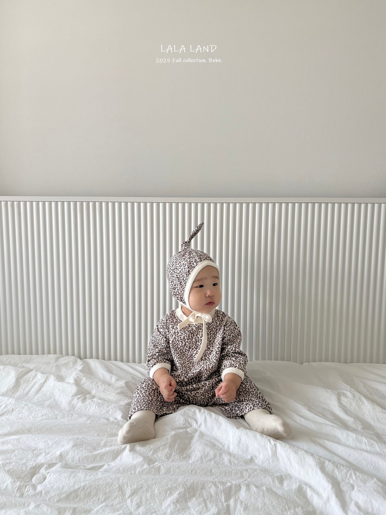［Lala land］Trio suit & bonnet set (baby)