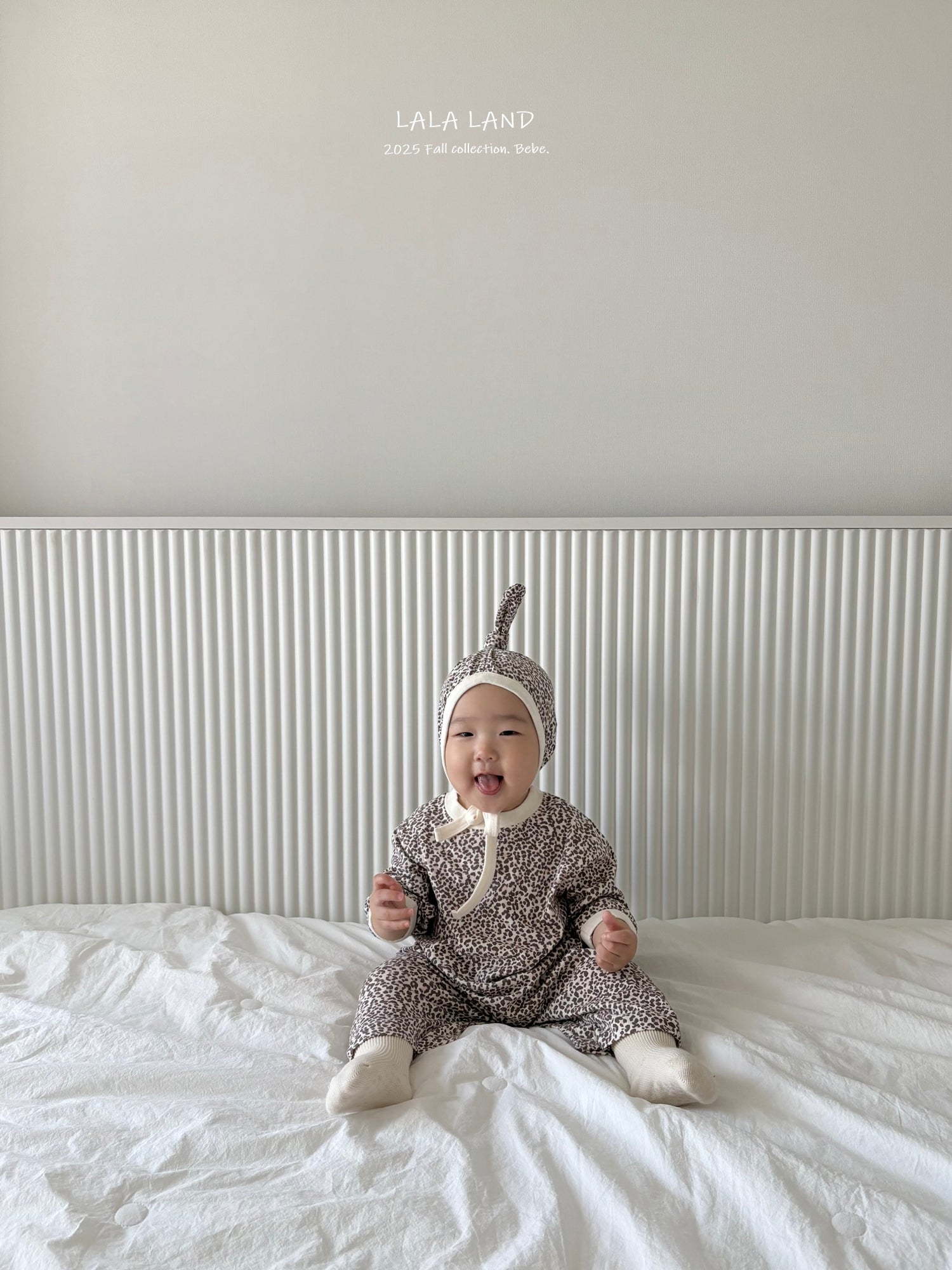 ［Lala land］Trio suit & bonnet set (baby)