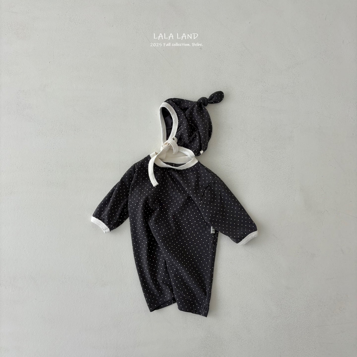 ［Lala land］Trio suit & bonnet set (baby)