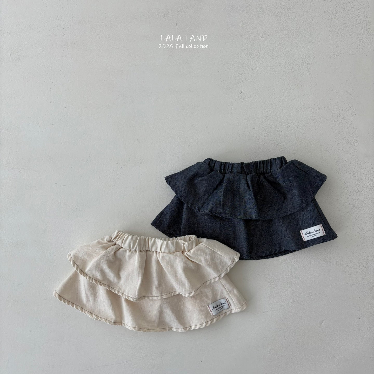 ［Lala land］Double flare skirt (kids)