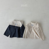 ［Lala land］Stitch sailor denim shirt (kids)