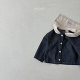 ［Lala land］Stitch sailor denim shirt (kids)