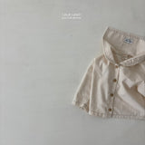 ［Lala land］Stitch sailor denim shirt (kids)
