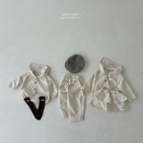 ［Lala land］Stitch sailor denim shirt (kids)