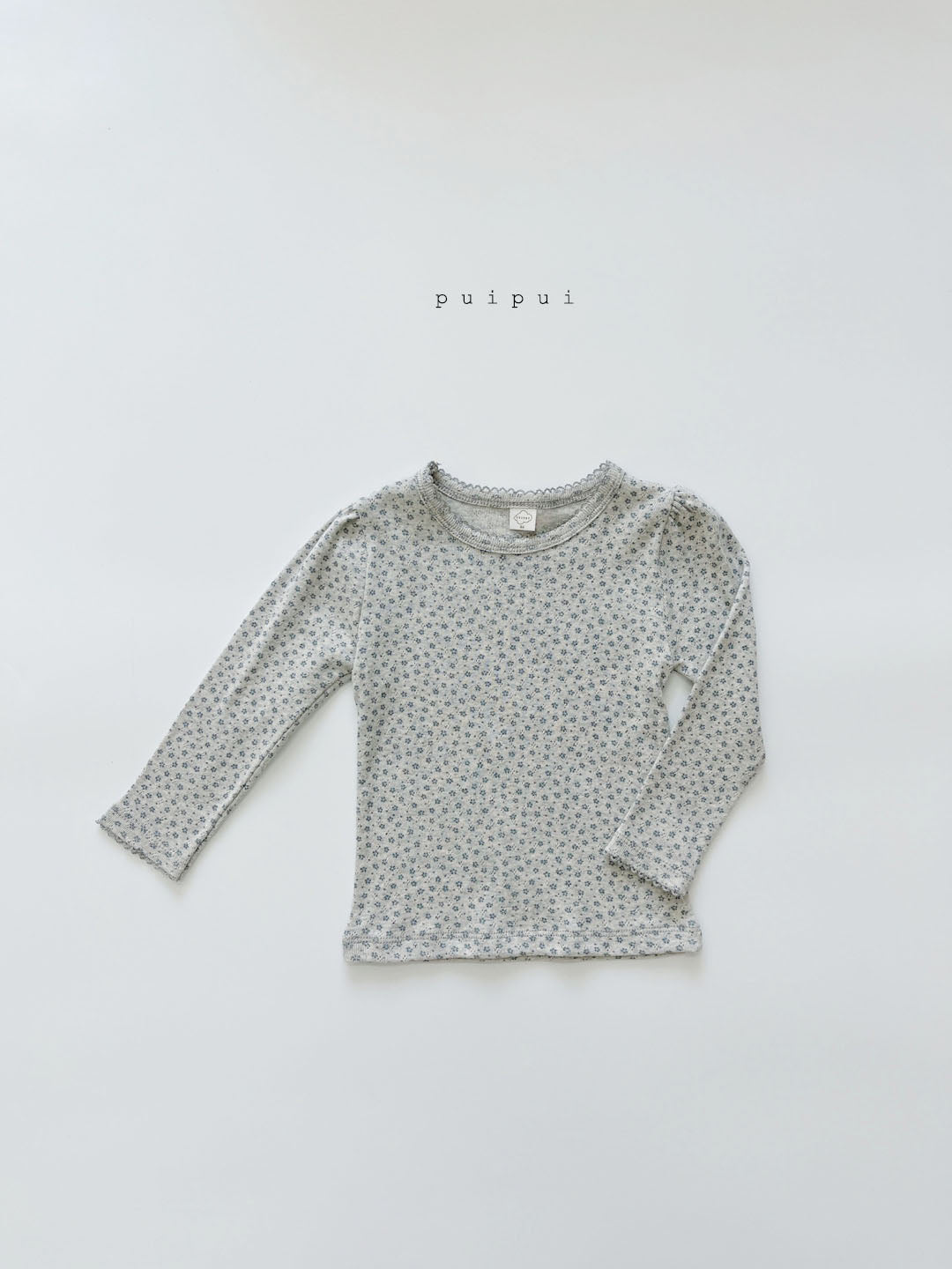 ［puipui］Floral tee