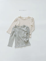 ［puipui］Floral tee