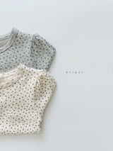 ［puipui］Floral tee