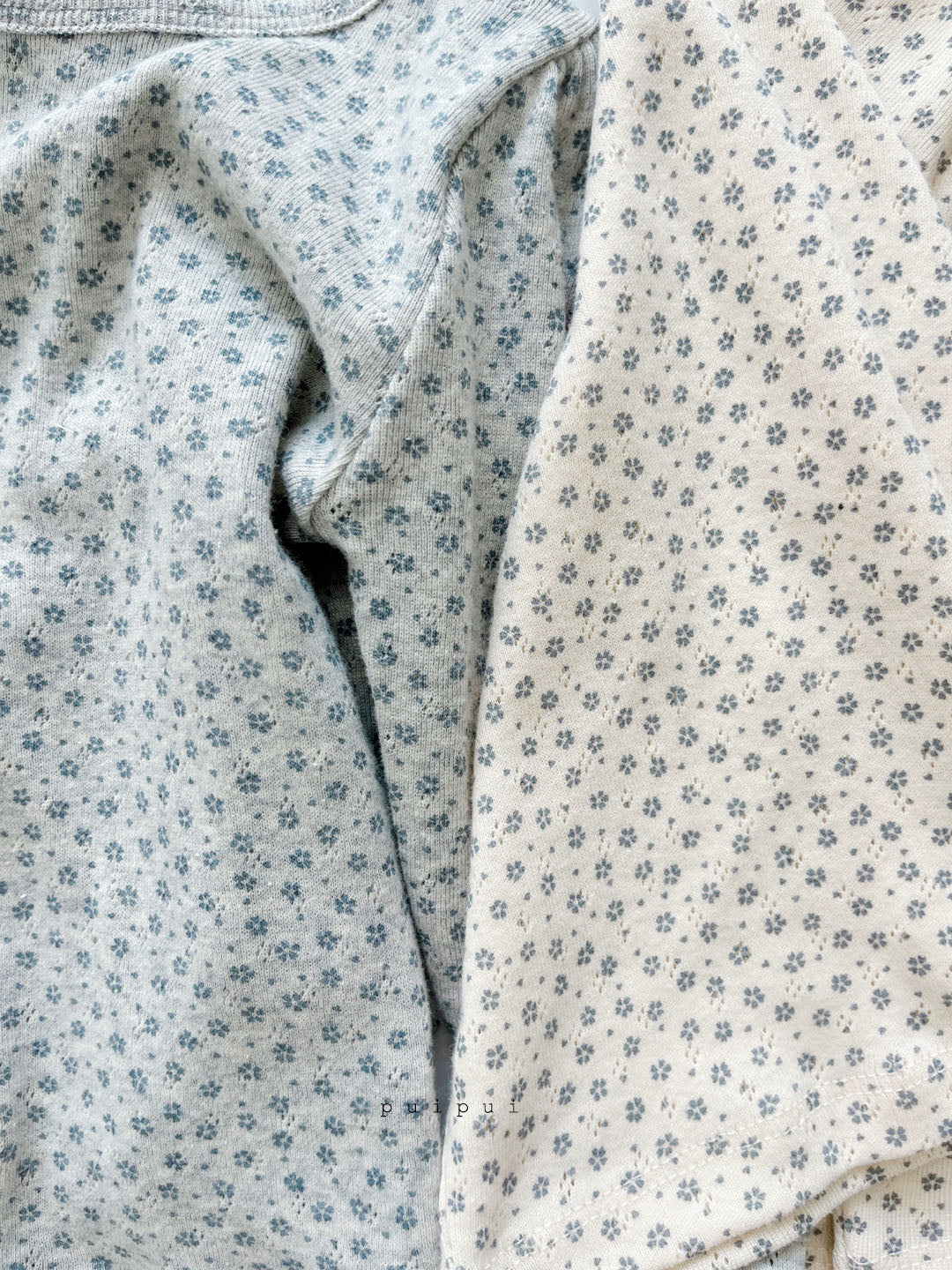 ［puipui］Floral tee