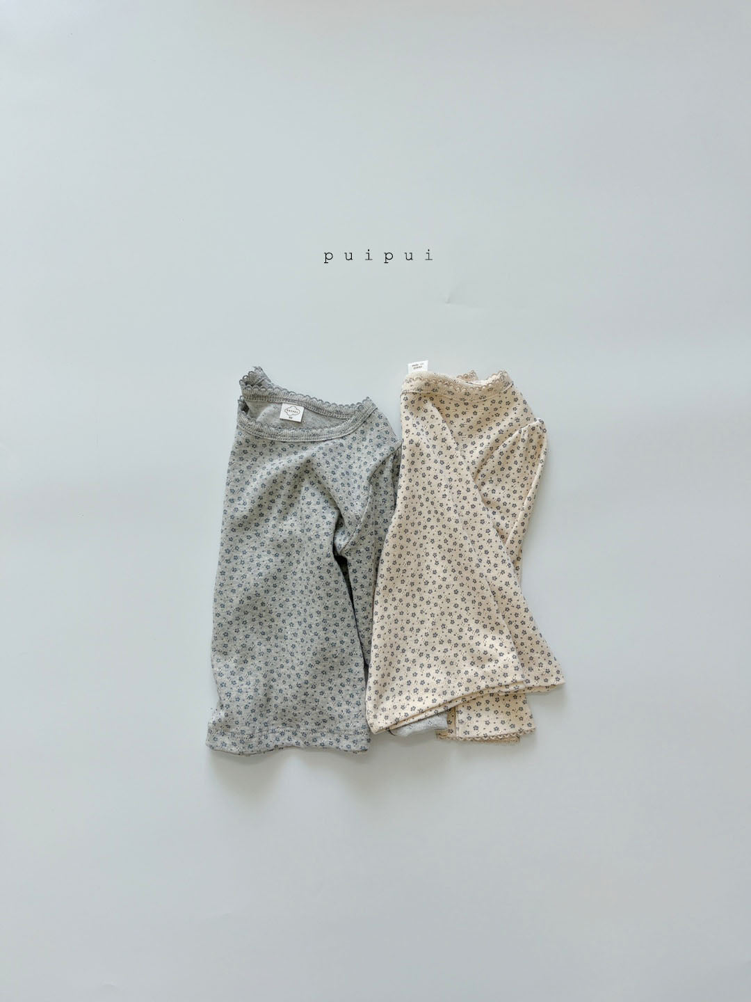 ［puipui］Floral tee