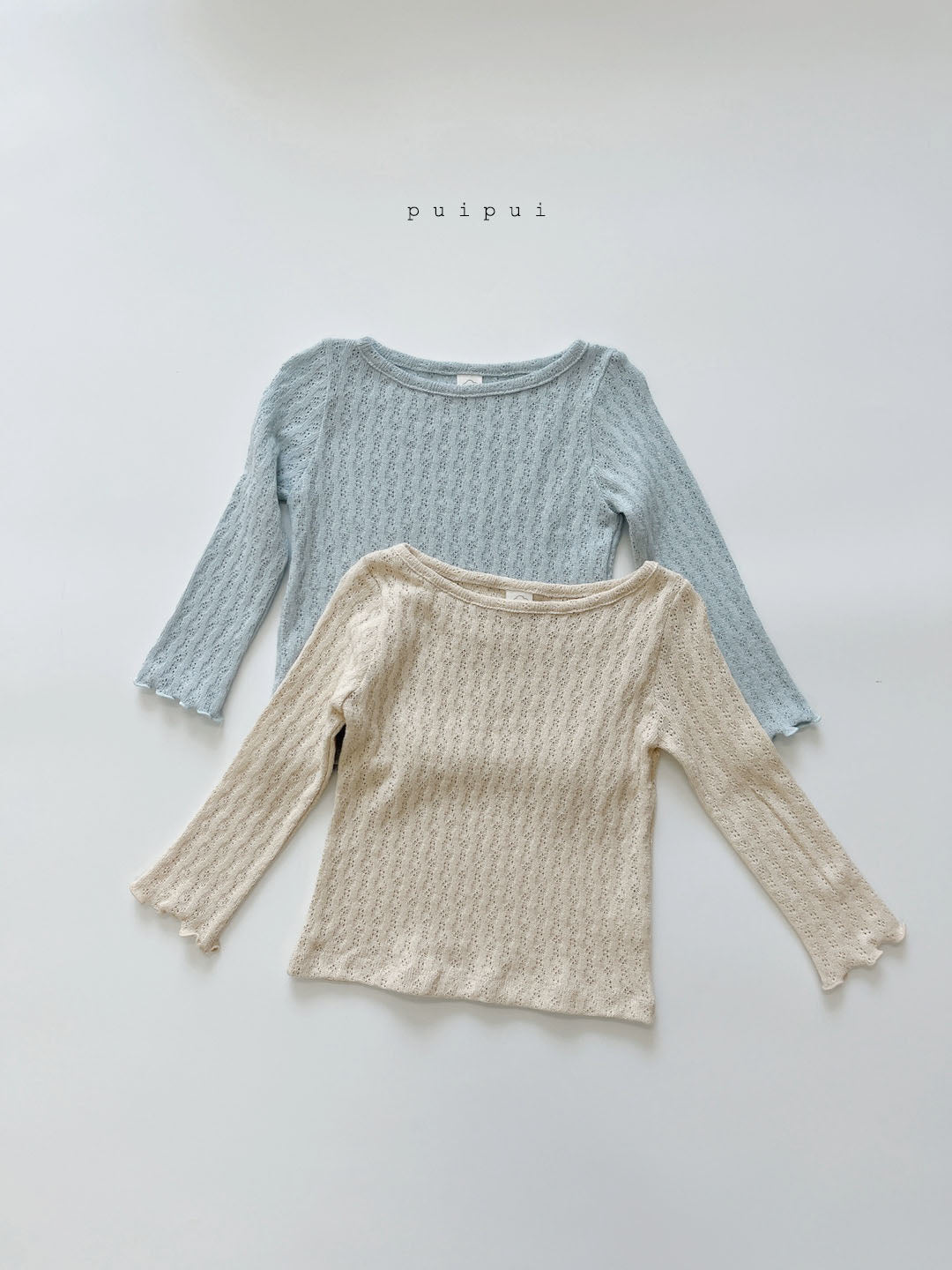 ［puipui］Jacquard tee