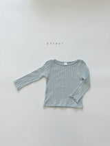 ［puipui］Jacquard tee