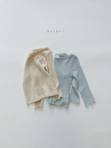 ［puipui］Jacquard tee