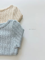 ［puipui］Jacquard tee