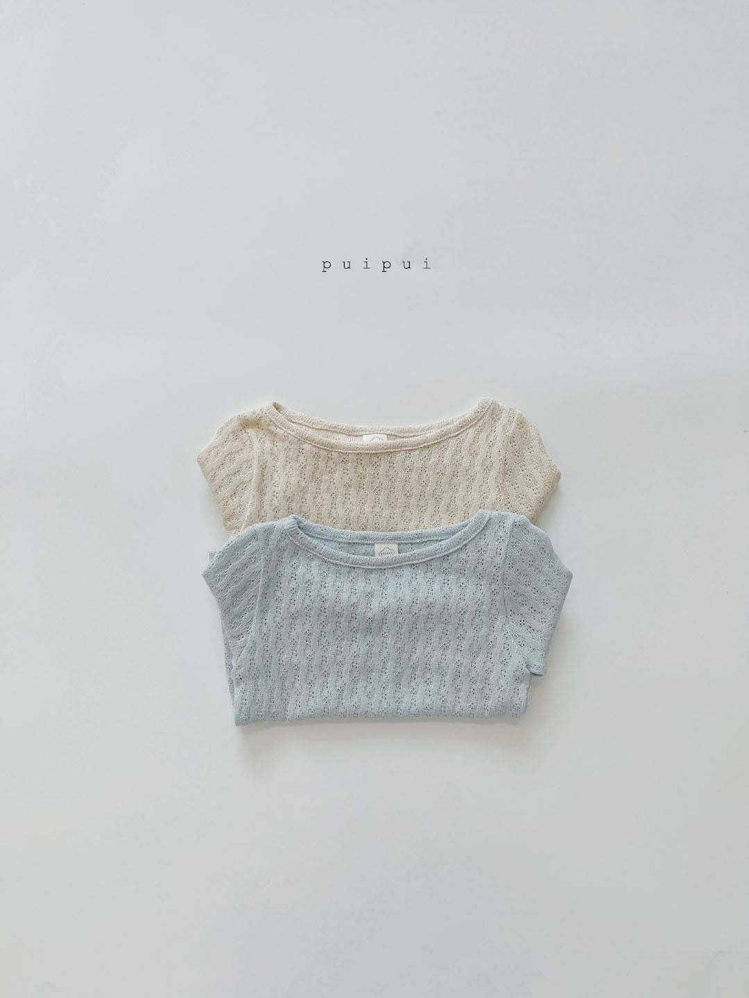 ［puipui］Jacquard tee