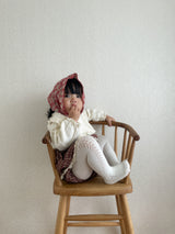［mimi market］Check lace cancan bloomer